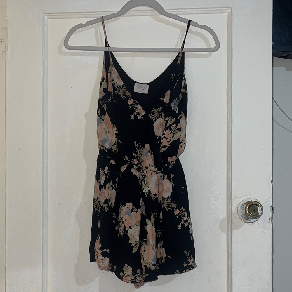 Sienna Sky Black Floral Dress